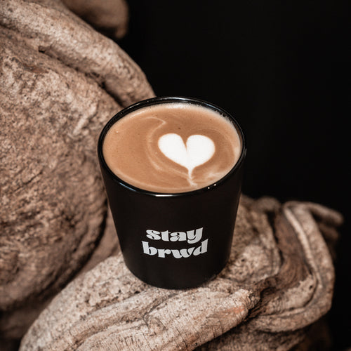 Kaffeebecher "stay brwd"
